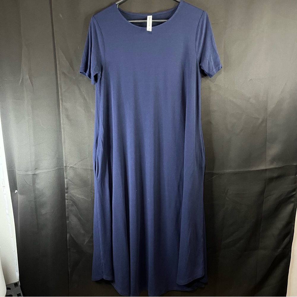 Zenana outfitters blue dress Size Small EUC